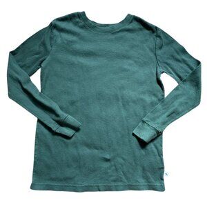 Tommy Bahama Boys Thermal Long Sleeve Shirt-Green-Size 10/12-GUC